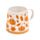 Pumpkin Tapered Stoneware Mug
