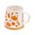 Pumpkin Tapered Stoneware Mug