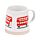 London Souvenir Red Bus Tapered Stoneware Mug