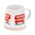 London Souvenir Red Bus Tapered Stoneware Mug