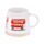 London Souvenir Red Bus Tapered Stoneware Mug