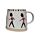 London Souvenir Guardsman Tapered Stoneware Mug