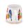 London Souvenir Tapered Stoneware Mug
