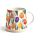 Tulips Tapered Stoneware Mug