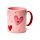 Amore Hearts Porcelain Mug