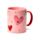 Amore Hearts Porcelain Mug