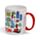 London Souvenir Landmarks Porcelain Mug