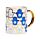 Evil Eye Hand Porcelain Mug