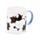 Lucky the Black Cat Club Porcelain Mug