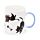 Lucky the Black Cat Club Porcelain Mug