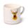 Jan Pashley Stag Porcelain Mug & Coaster Lid Set