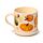 Autumn Harvest Porcelain Mug & Coaster Lid Set
