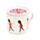 London Souvenir London Guardsman Porcelain Mug & Coaster Lid Set