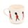 London Souvenir London Guardsman Porcelain Mug & Coaster Lid Set