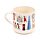 London Souvenir Porcelain Mug & Coaster Lid Set