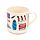 London Souvenir Porcelain Mug & Coaster Lid Set