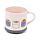 Pusheen the Cat Bento Club Sushi Lover Porcelain Mug & Coaster Lid Set