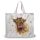 Jan Pashley Highland Coo Cow Reusable Shopping Bag