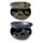 Abstract Dark Mottled Ceramic Oil Burner