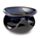 Abstract Dark Mottled Ceramic Oil Burner
