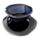 Abstract Dark Mottled Ceramic Oil Burner