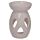 Eden White Simple Tear Drop Cut-Out Ceramic Oil & Wax Melt Burner