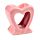 Eden Bright Single Colour Heart Shaped Oil Burner