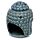 Eden Crackle Glaze Thai Buddha Head Ceramic Oil Burner