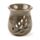 Simple Leaf Fretwork Design Crackle Glaze Ceramic Oil Burner