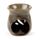 Simple Leaf Fretwork Design Crackle Glaze Ceramic Oil Burner