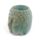 Small Crackle Glaze Ceramic Buddha Head Oil Burner
