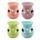 Small Textured Ceramic Oil Burners with Cut Out Pattern