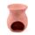 Small Textured Ceramic Oil Burners with Cut Out Pattern