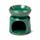 Small Ceramic Eden Oil Burner with Heart Pattern