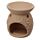 Eden Ceramic Oil Burner with Embossed Triangle Pattern