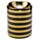 Eden Metallic Gold Stripe Ceramic Mini Oil Burner