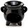 Eden Small Black Cauldron Oil Burner