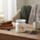 Eden Ceramic Star Cutout White Oil Burner