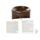 Eden Small Embossed Flower Oil Burner