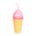 Foodiemals Ice Cream Shaped Silicone Pencil Case
