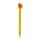 Cute Fruit Erasable Pen with PVC Topper
