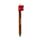 Minecraft Tools Erasable Pen with Silicone Topper