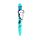 Adoramals Maddie the Axolotl Multi Colour Pen with Charm (6 Colours)