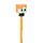 Set of 4 Erasable Pens with Minecraft Chibi Style Silicone Topper