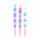 Springtime Bunny Rabbit Shaped Fine Tip Pen Set of 3