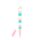 Springtime Bunny Rabbit Shaped Fine Tip Pen Set of 3