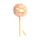 Beans & Co Cats Fine Tip Pom Pom Pen with Fluffy Paw Topper