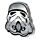 Collectable Enamel Pin Badge The Original Stormtrooper Helmet