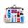 London Icons/London Souvenir Tic Tac Purse