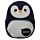 Adoramals Penguin Plush Rucksack Backpack